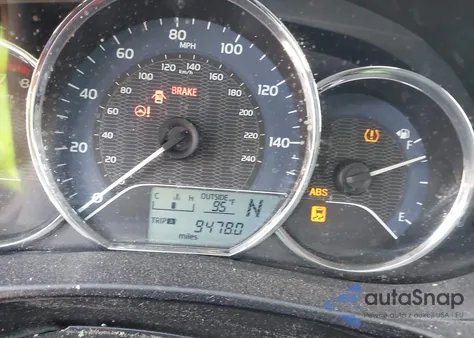 2016 Toyota Corolla Le из США, поврежденный, VIN 5YFBURHE1GP445882